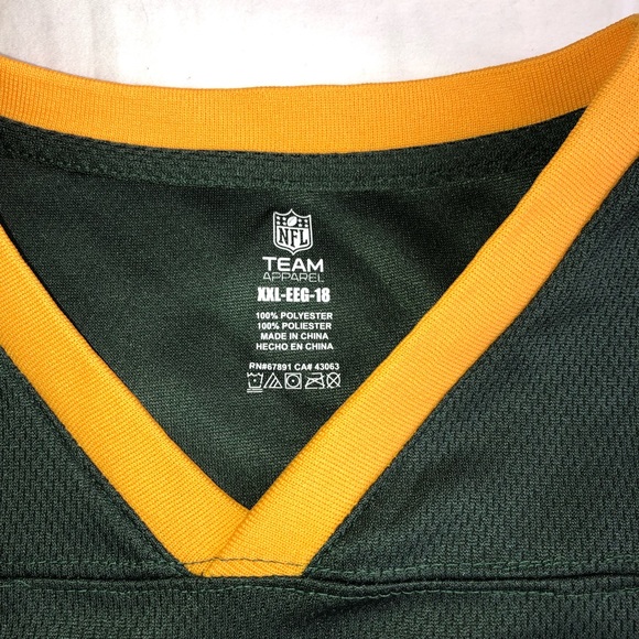 NFL Green Bay Packers Logo Jersey Top - Picture 3 of 5